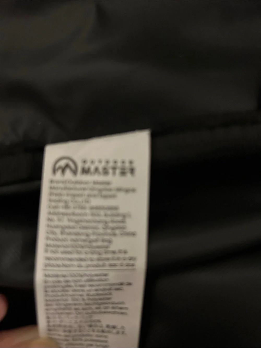 Outdoor Master Black Rolling Golf Travel Bag